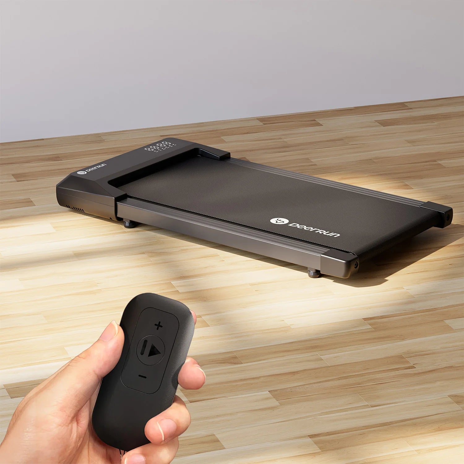 Deerrun Q1 Urban plus Smart Walking Pad Treadmill with Remote Control - 350 Lbs